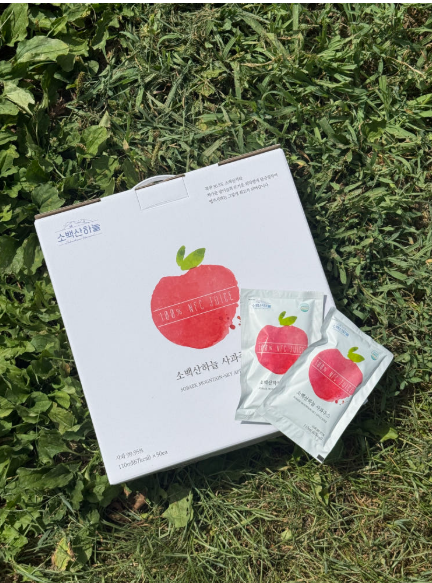 영주 풍기 소백산 사과즙 사과주스 착즙 비타민 50포