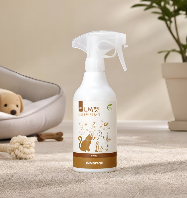 에버미라클 친환경 EM 펫 탈취제500ml 반려동물전용